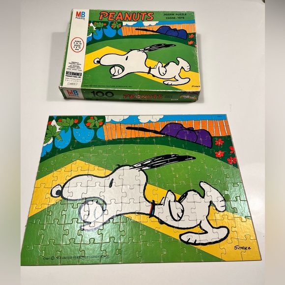 Vintage Snoopy Puzzle - Picture 3 of 4